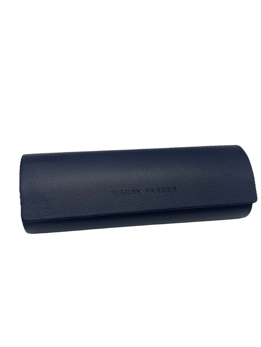 Warby Parker Glasses Hard Case Navy Color Empty